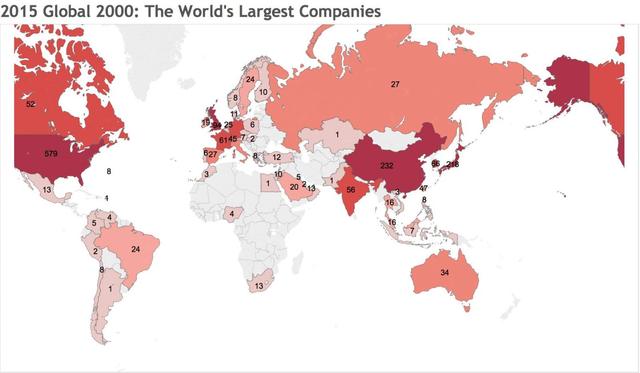 福布斯發布全球企業2000強：工行冠軍 蘋果12