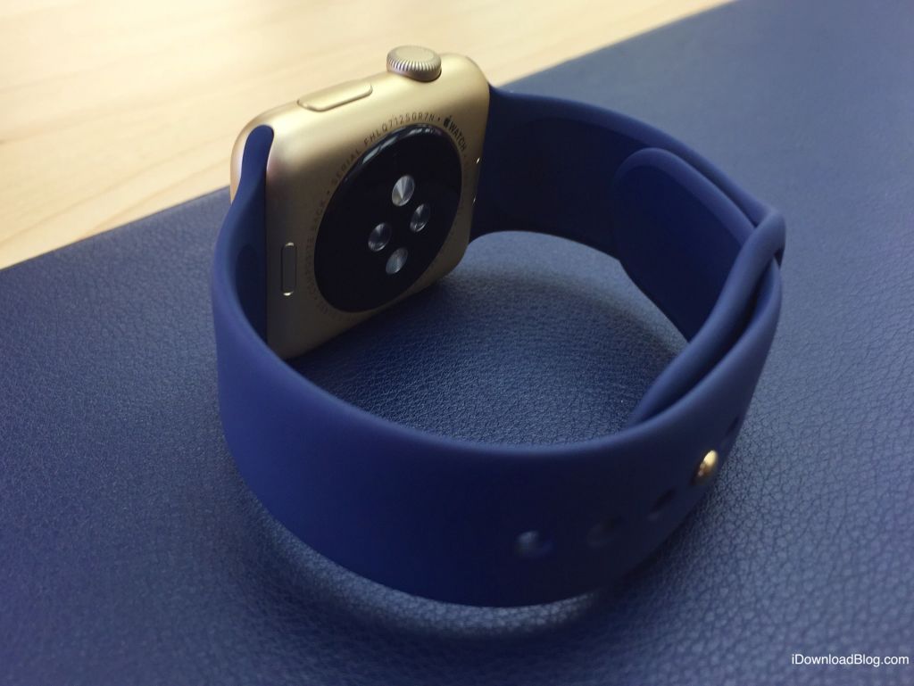 金色和玫瑰金色運(yùn)動(dòng)版新蘋果Apple Watch圖賞