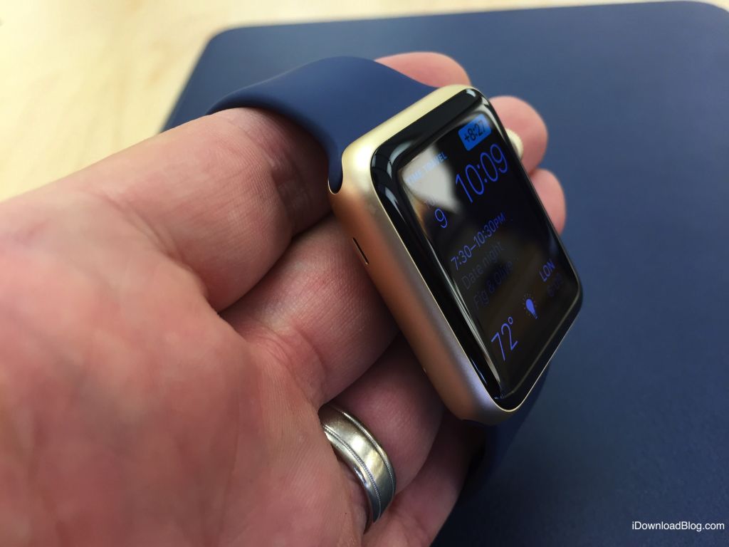 金色和玫瑰金色運(yùn)動(dòng)版新蘋果Apple Watch圖賞