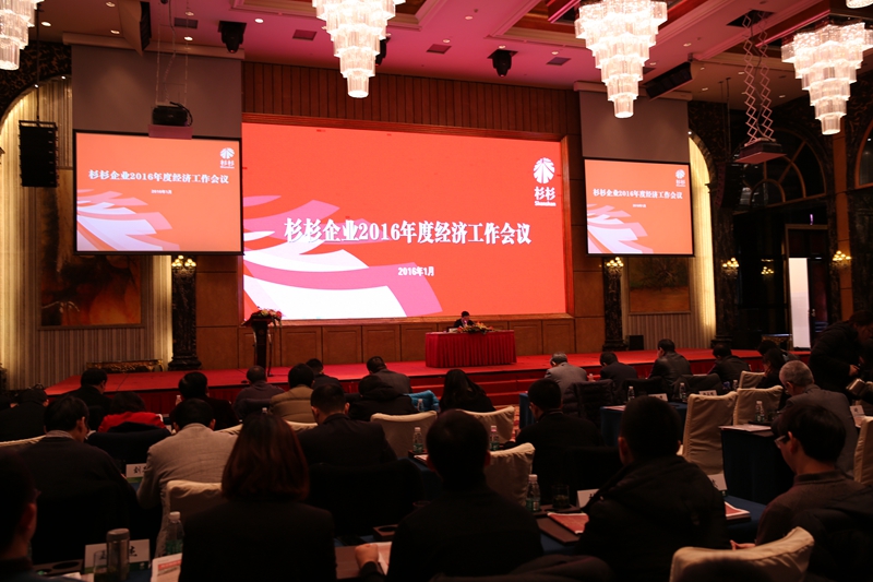 杉杉2016年度經(jīng)濟工作會議