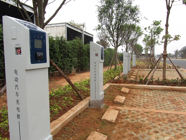 合肥市新能源電動(dòng)汽車(chē)充電樁設(shè)施地圖出爐