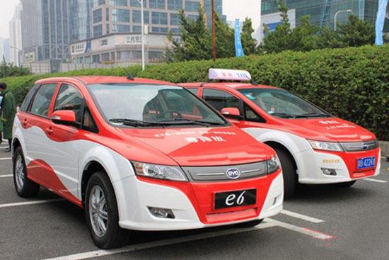 廣西梧州市將新增60輛比亞迪e6電動出租車