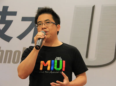小米科技聯合創始人兼副總裁黎萬強
