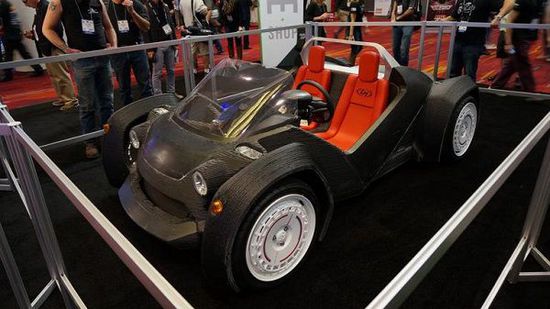 Local Motors展出首款“開源”3D打印電動(dòng)車