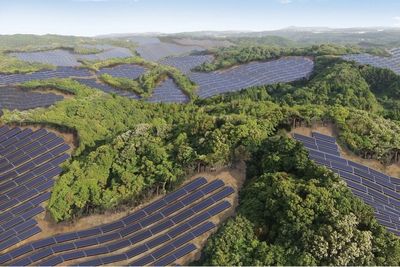 92MW太陽能發電站效果圖
