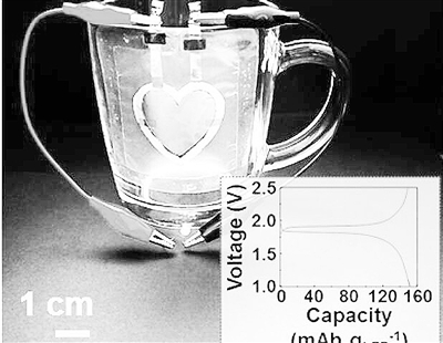 電池印在物品上 未來電子產(chǎn)品無需預(yù)留電池空間