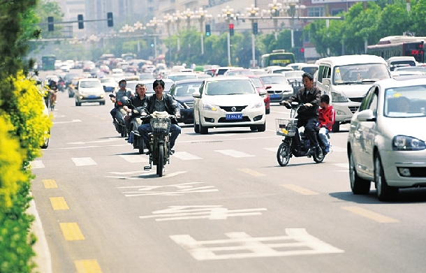 八成以上非機(jī)動車交通事故主角是電動自行車