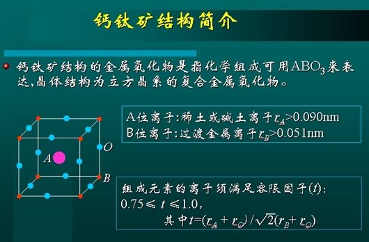 鈣鈦礦結構