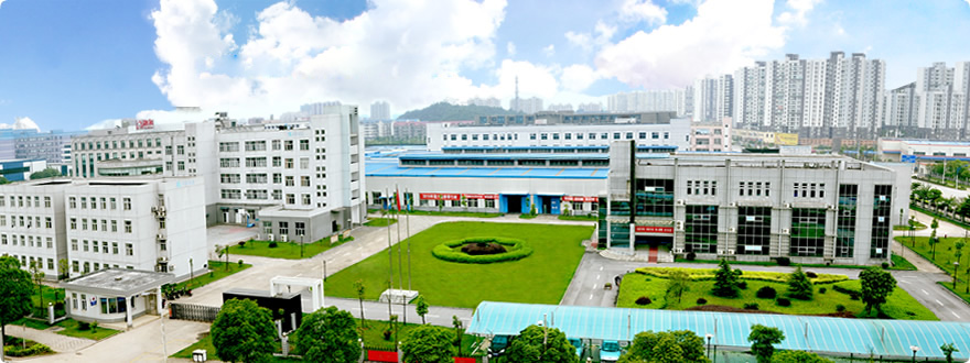 湖南杉杉工業園區一角