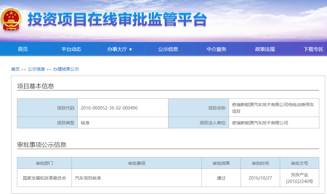 迎接新的發展機遇 奇瑞憑什么斬獲第四張新能源生產資質? 迎接新的發展機遇 奇瑞憑什么斬獲第四張新能源生產資質?