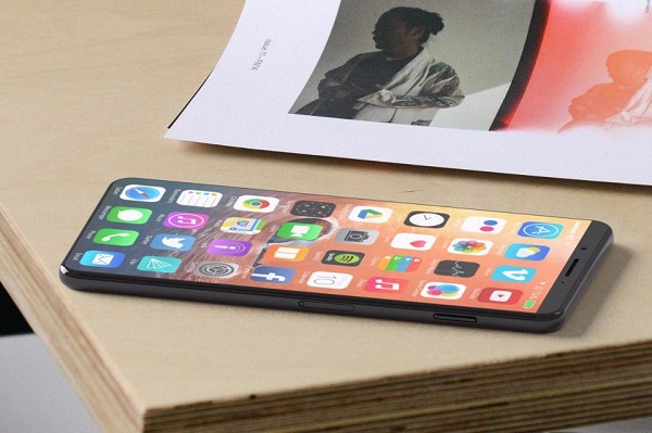 基于最新泄露的消息設(shè)計(jì)出的iPhone 8概念圖