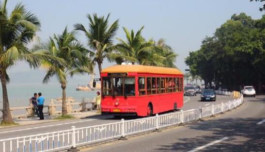 銀隆鐺鐺車已然成為珠海的一道風景