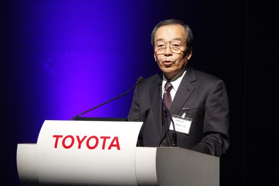 豐田汽車董事長內山田竹志