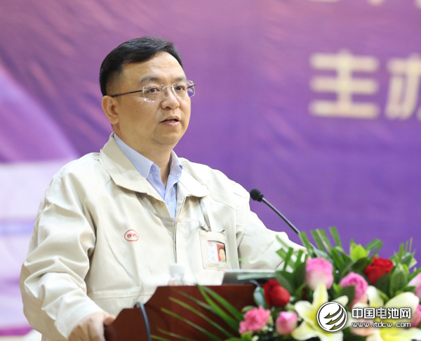 王傳福在周年慶典上發表演講 王傳福在周年慶典上發表演講