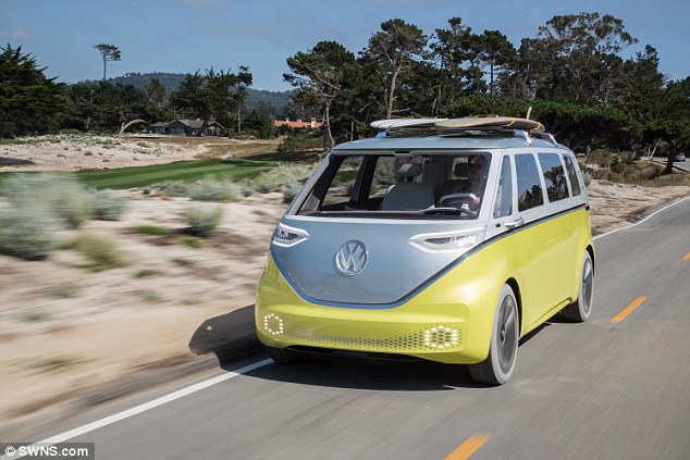 大眾最新版電動多功能車I.D.Buzz將于2020年上路