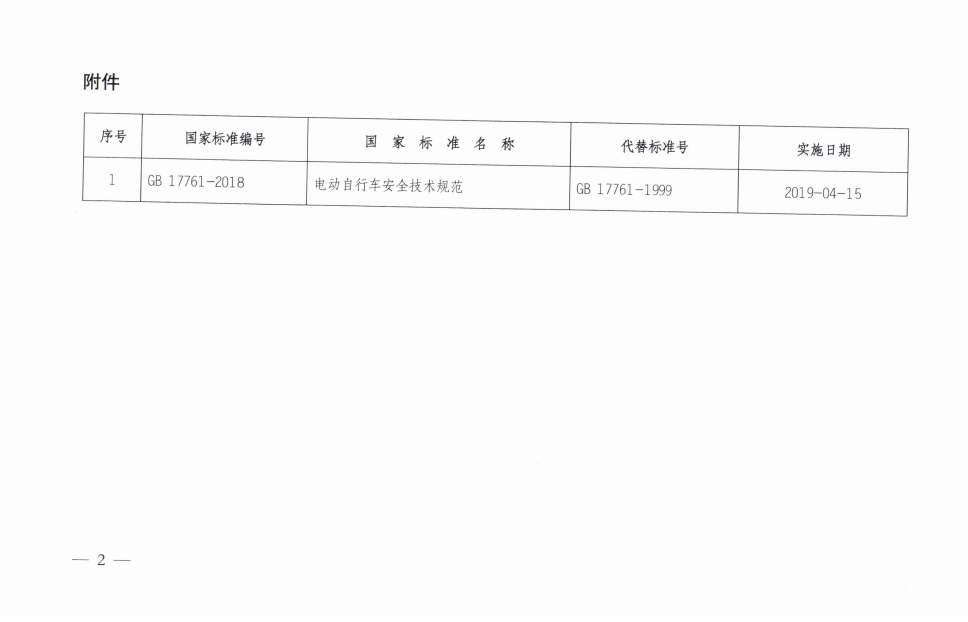 工信部：《電動自行車安全技術(shù)規(guī)范》強制性國家標(biāo)準(zhǔn)正式發(fā)布
