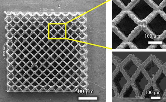 3D打印技術造出微觀多孔鋰電池 容量提升了4倍 3D打印技術造出微觀多孔鋰電池 容量提升了4倍