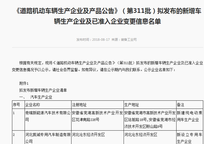 工信部公告 工信部公告
