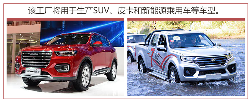 長城汽車投資20億浙江建廠 將新增10萬輛產能