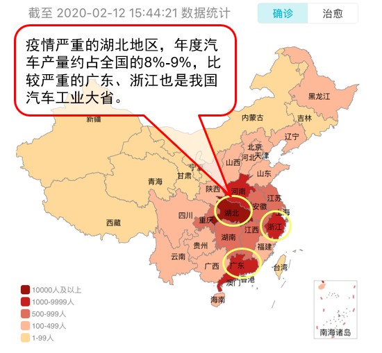 復工復產正當時 車企損失知多少