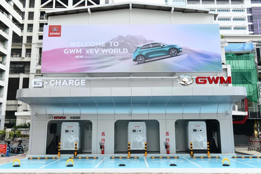 長(zhǎng)城汽車GWM光儲(chǔ)充一體超級(jí)充電站