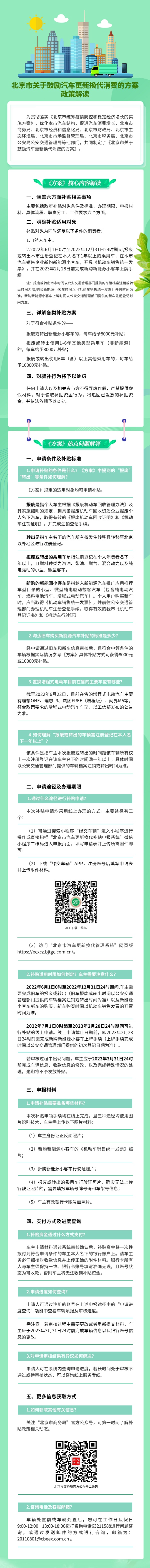 北京：鼓勵消費(fèi)者置換新能源車 最高補(bǔ)貼1萬元