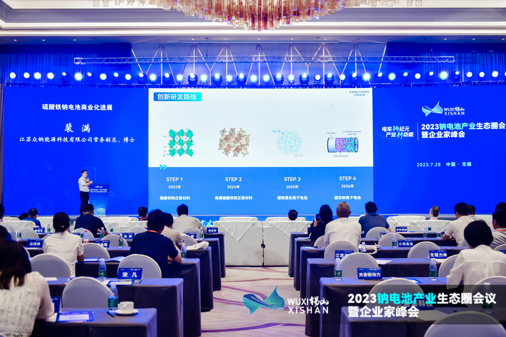 2023鈉電池產(chǎn)業(yè)生態(tài)圈會議暨企業(yè)家峰會