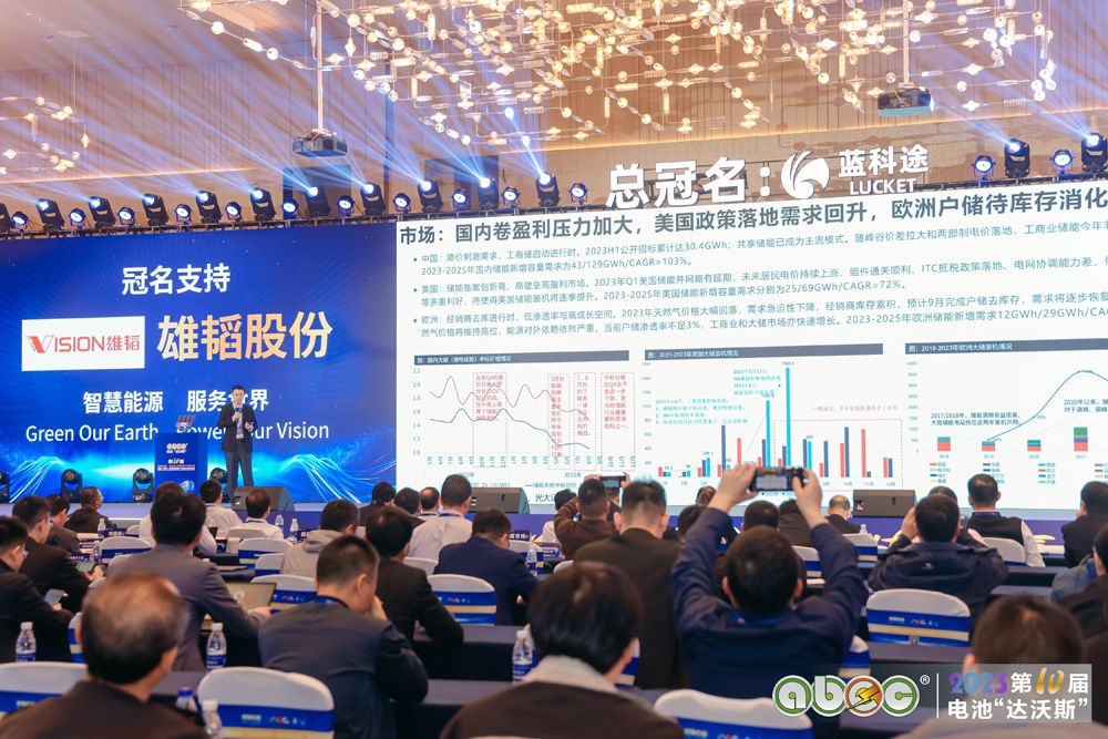 ABEC 2023 | 第10屆中國(guó)（深圳）電池新能源產(chǎn)業(yè)國(guó)際高峰論壇現(xiàn)場(chǎng)