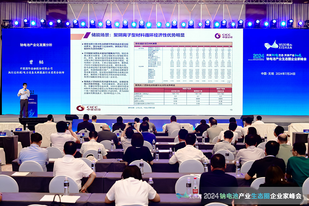 2024中國（無錫）鈉電池產業(yè)生態(tài)圈企業(yè)家峰會現場