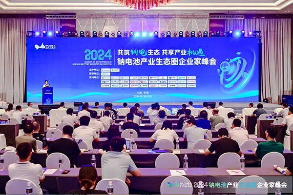 2024中國(guó)（無(wú)錫）鈉電池產(chǎn)業(yè)生態(tài)圈企業(yè)家峰會(huì)現(xiàn)場(chǎng)