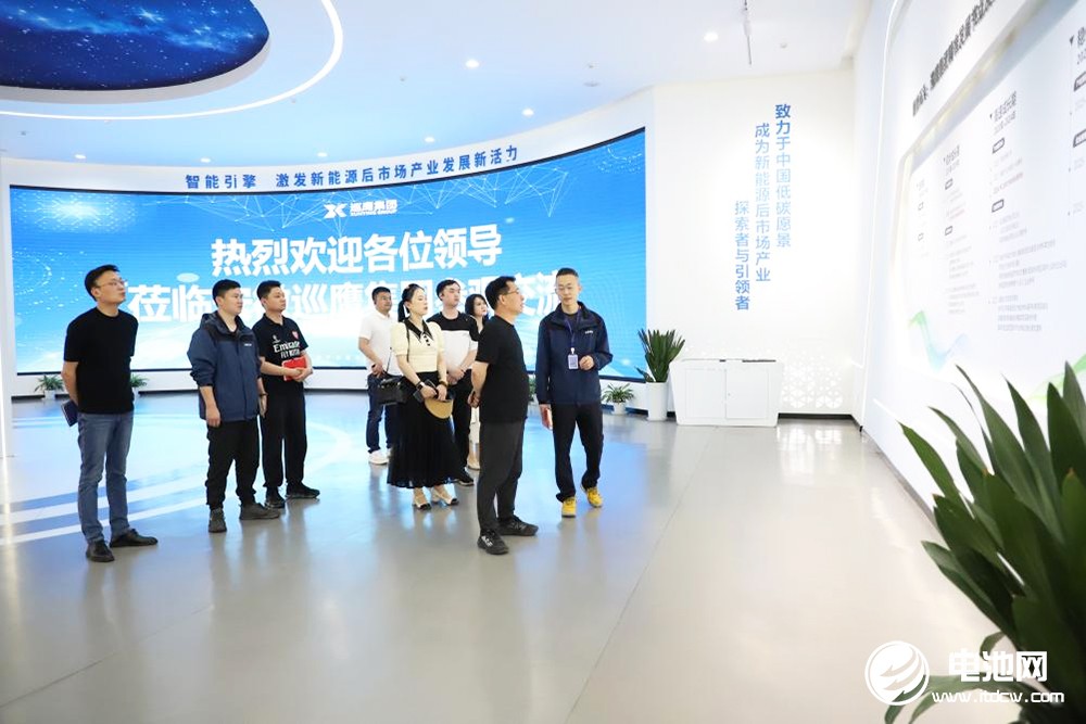 中國(guó)電池新能源產(chǎn)業(yè)鏈調(diào)研采訪團(tuán)（安徽站）一行到訪巡鷹集團(tuán)